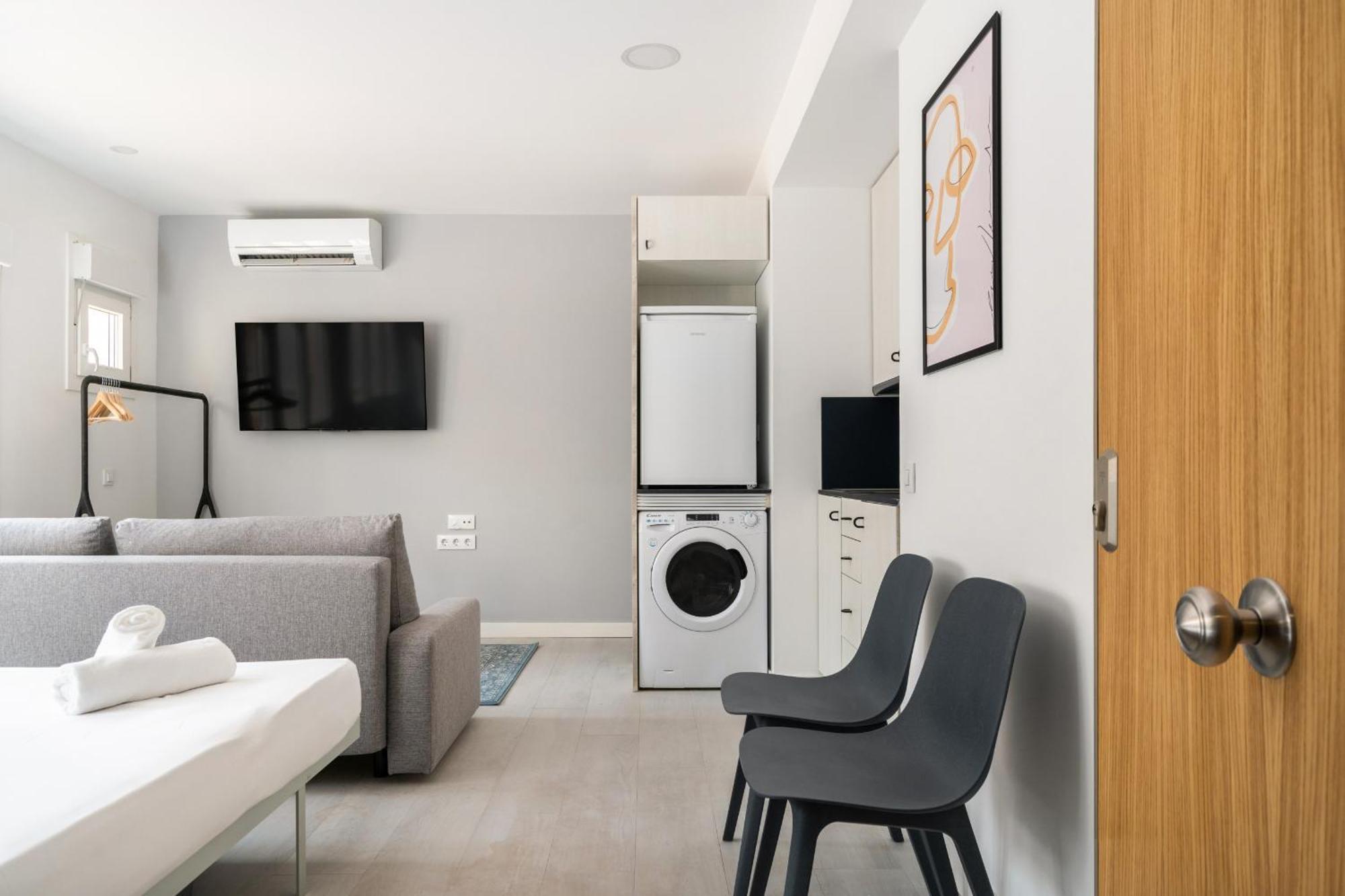 Madrid Riverside Studios Con Parking Incluido Alquiler Temporal Экстерьер фото