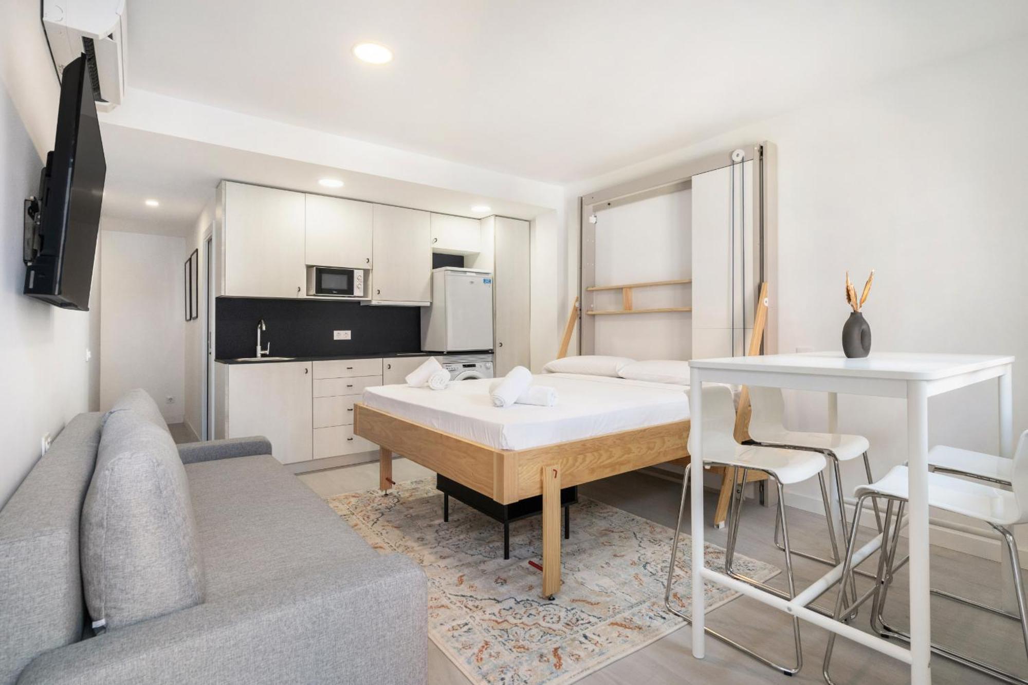 Madrid Riverside Studios Con Parking Incluido Alquiler Temporal Экстерьер фото