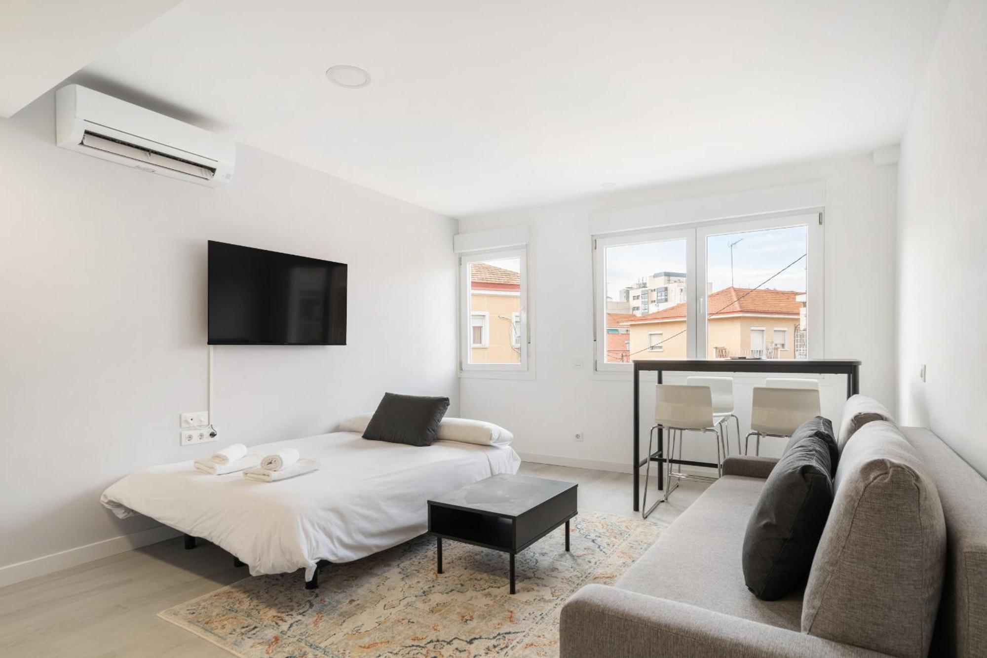 Madrid Riverside Studios Con Parking Incluido Alquiler Temporal Экстерьер фото