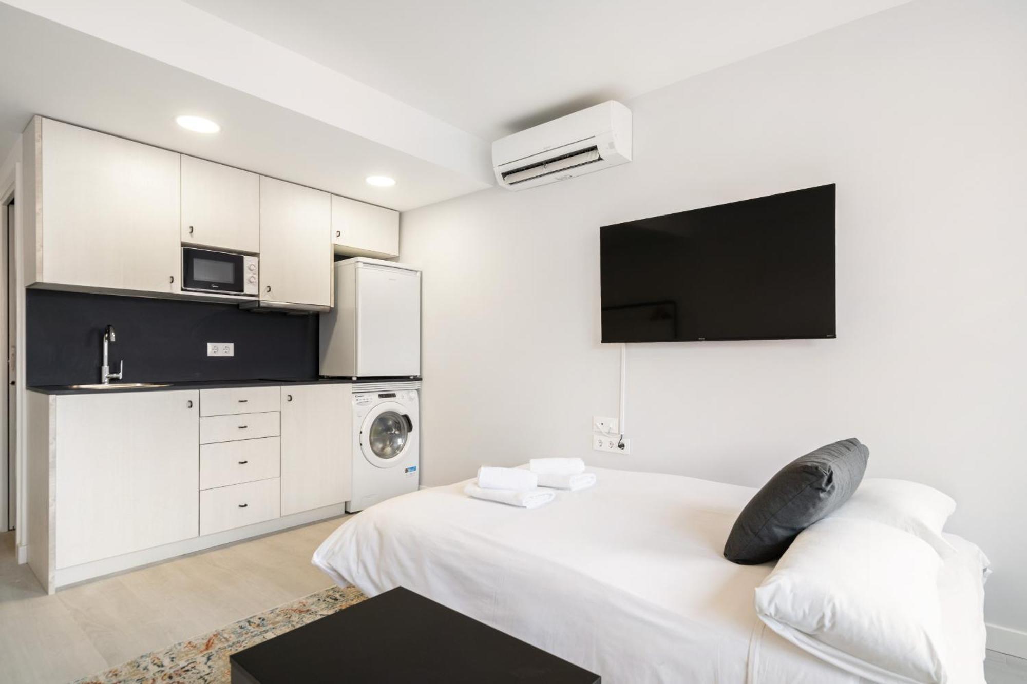 Madrid Riverside Studios Con Parking Incluido Alquiler Temporal Экстерьер фото