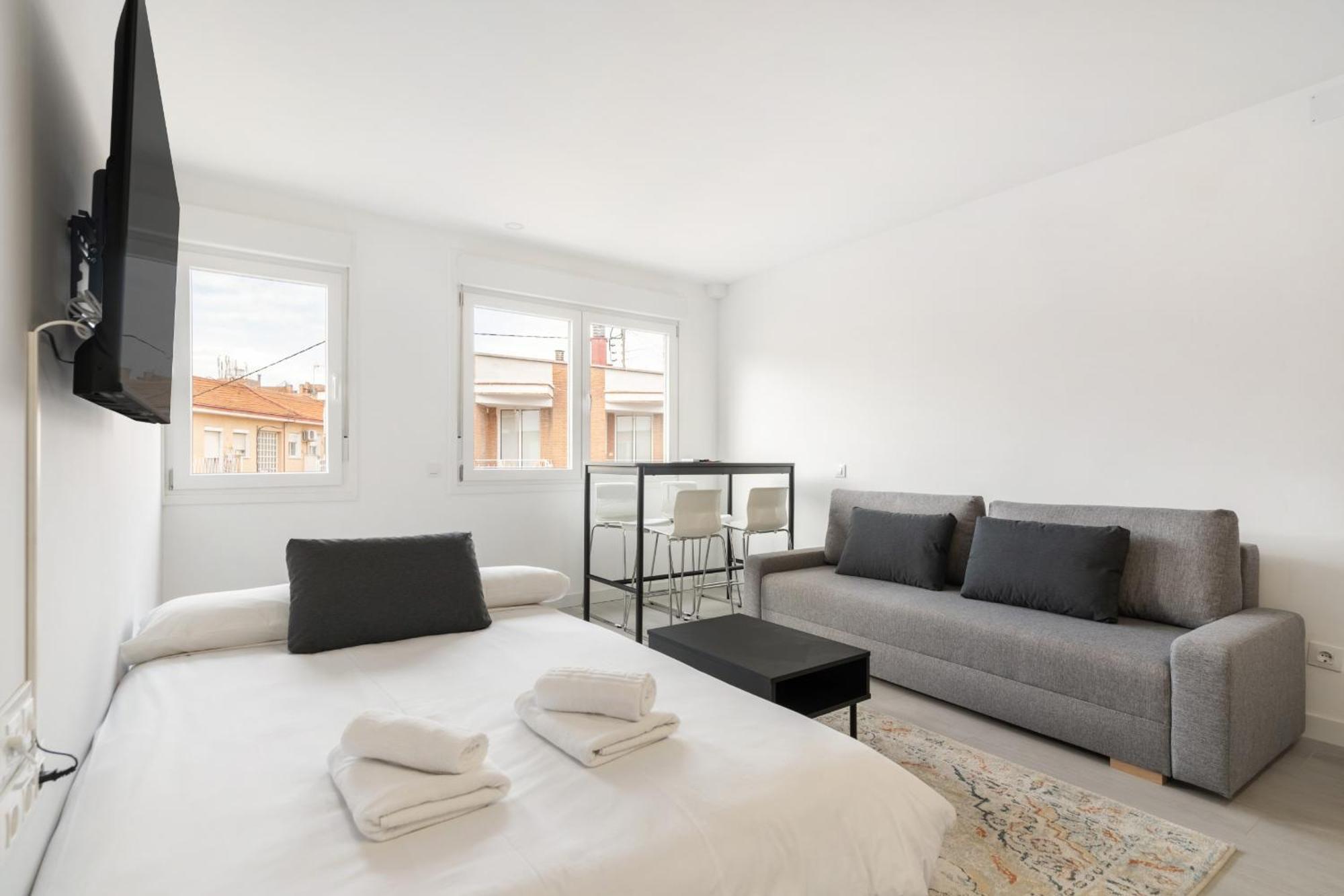 Madrid Riverside Studios Con Parking Incluido Alquiler Temporal Экстерьер фото