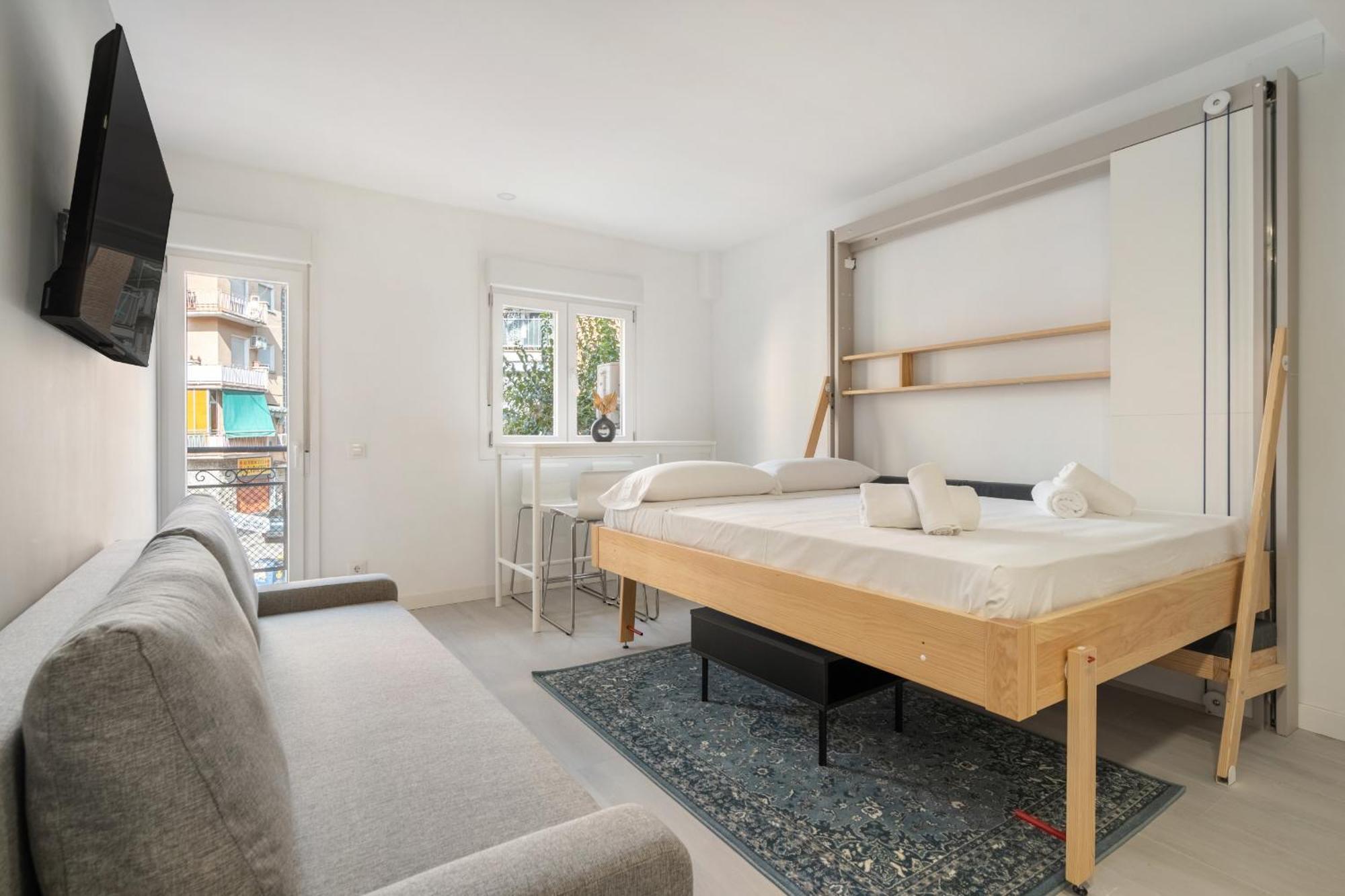 Madrid Riverside Studios Con Parking Incluido Alquiler Temporal Экстерьер фото